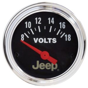 AUTOMETER 2-1/16 Voltmeter Gauge - Jeep Series 880242