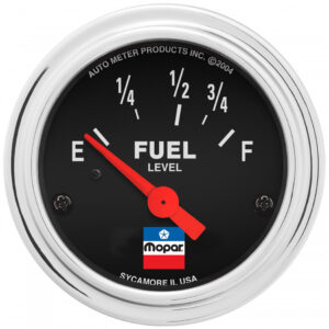 AUTOMETER 2-1/16 Fuel Level Gauge Mopar Logo Series 880785