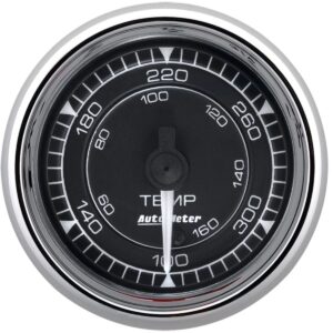 AUTOMETER 2/16 Chrono Chrome Gauge 140-380 Degree 9740