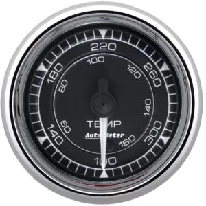 AUTOMETER 2/16 Chrono Chrome Gauge 140-380 Degree 9740