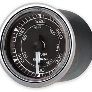 AUTOMETER 2/16 Chrono Chrome Gauge Temp 300 Degree 9748