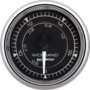 AUTOMETER 2/16 Chrono Chrome Gauge Air/Fuel Ratio Wideband 9770