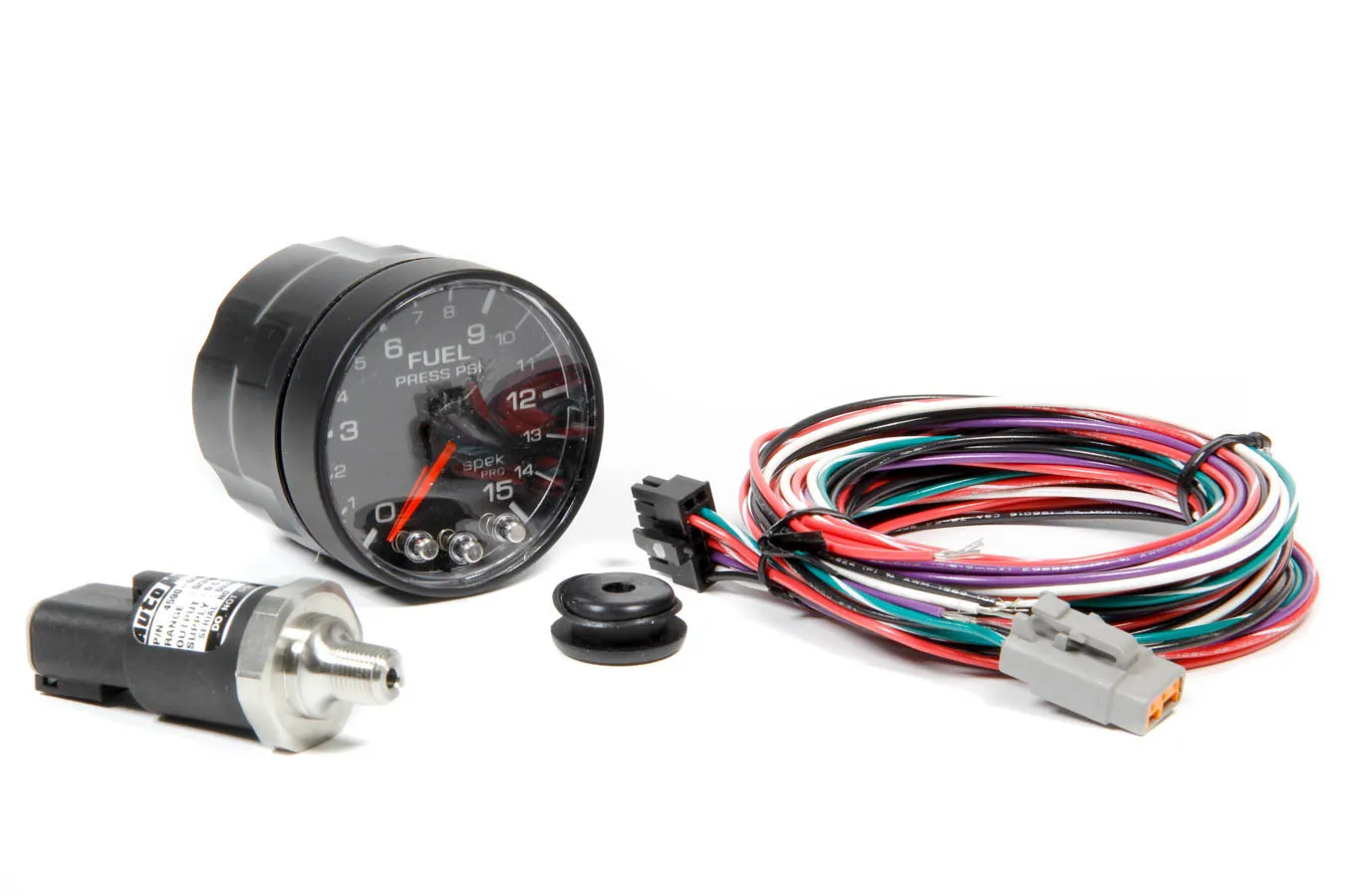 AUTOMETER Spek-Pro 2-1/16 Fuel Press. Gauge w/Peak Mem. P315328