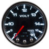 AUTOMETER Spek-Pro Voltmeter Gauge 0-16 Volt 2-1/16 P34452