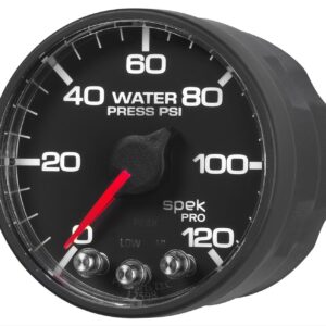 AUTOMETER 2-1/16 Spek-Pro Water Pressure Gauge 120psi P345328