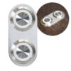 AUTO-LOC Daytona Billet Switch White LED AUTBBA23