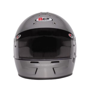 B2 HELMETS Helmet Vision Metallic Silver 60-61 Large SA20 1549A23