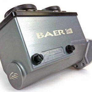 BAER BRAKES ReMaster Master Cylinder 1in Bore Left Port Gray 6801238LP