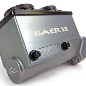 BAER BRAKES ReMaster Master Cylinder 1in Bore Left Port Gray 6801238LP