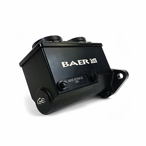 BAER BRAKES Remaster M/C 7/8in Lt Port Black 2-Bolt 6805199LP