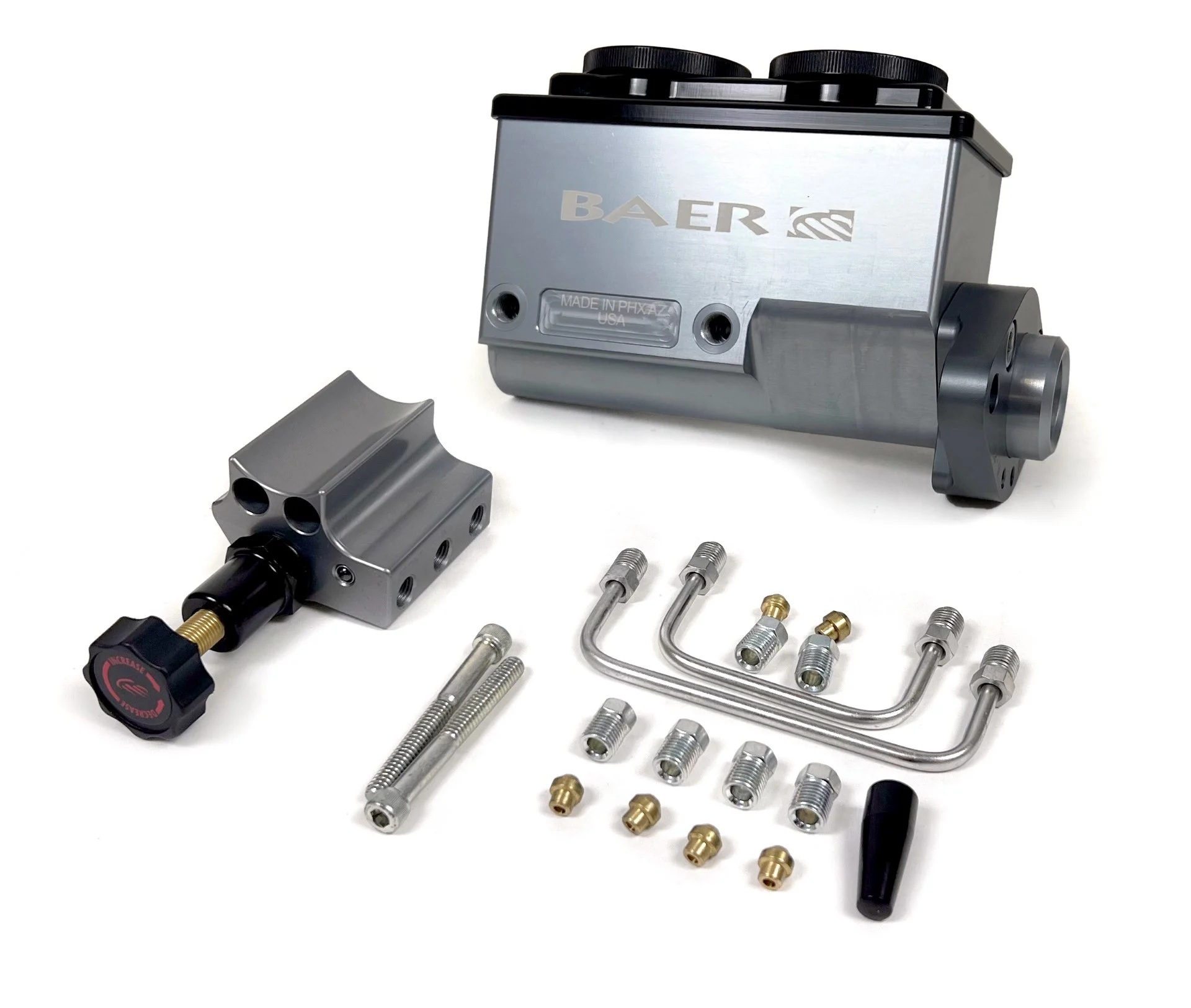 BAER BRAKES Remaster M/C Kit 7/8in LP Gray 2-Bolt 6805246