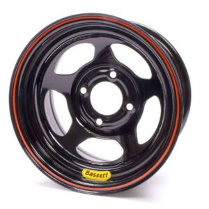 BASSETT 13x7 4.50in Black Rolled 37ST3