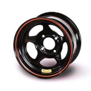 BASSETT Wheel 13in x 8in 5x100mm Black 38SN2
