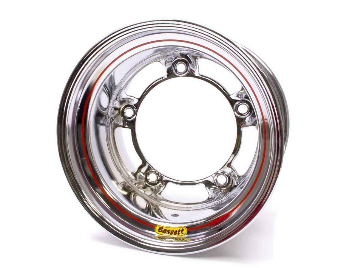 BASSETT 15x10 W/5 Chrome Spun 50SR6C