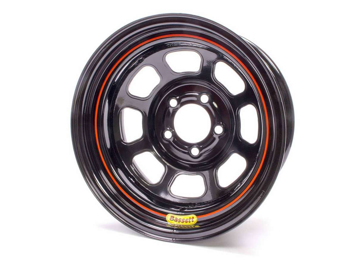 BASSETT 15x7 5x4.75 Black Rolled 57RC2