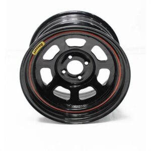 BASSETT Wheel 15x7 4x4.5 2in BS DOT Black 57RT2
