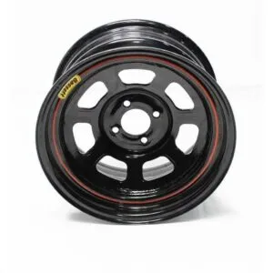 BASSETT Wheel 15x7 4x4.5 2in BS DOT Black 57RT2