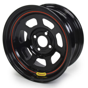 BASSETT 15x7 4x4.25 3in BS D-Hole Lite Black 57SP3