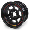 BASSETT 15x7 4x4.25 4in BS D-Hole Lite Black 57SP4