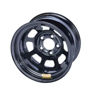 BASSETT 15X8 IMCA Black Inertia 5x5 w/Tab 58A52IRING