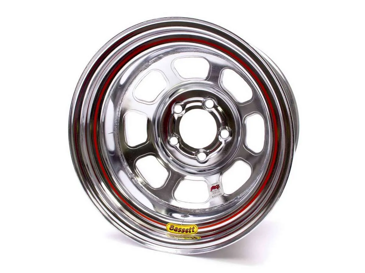 BASSETT 15x8 Chrome Wheel 5x5 1in BS 58D51IC