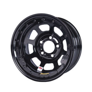 BASSETT 15x8 IMCA B/Lock Wheel Black D-Hole 5x5 58D52ILK