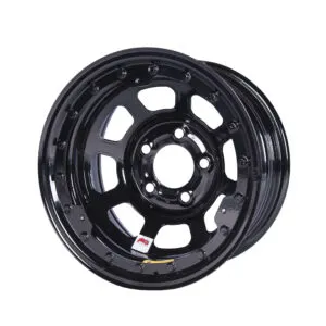 BASSETT Wheel 15x8 IMCA B/Lock 5x5 Black 4.75in BS 58D5475ILK