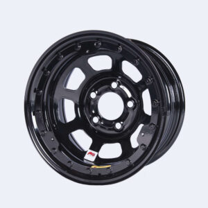 BASSETT 15x8 IMCA B/Lock Wheel Black D-Hole 5x4.75 58DC2ILK