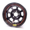 BASSETT 15x8 IMCA Wheel D-Hole Black 5x4.75 58DC4I