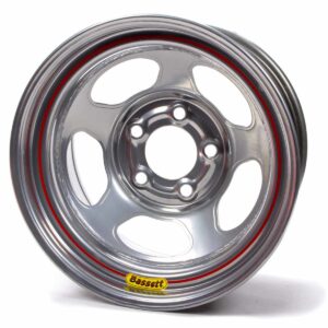 BASSETT 15x8 5x5 Silver Inertia Armor Edge 58R52E