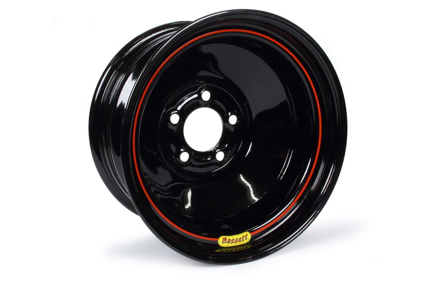 BASSETT Wheel 15x8in Solid 5x5 2in BS Heavy L/R 58SOLID2