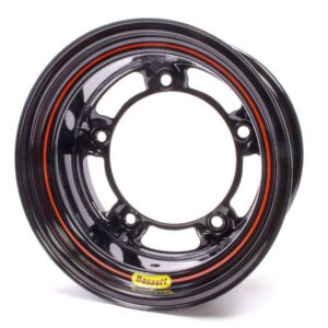 BASSETT 15x8 W/5 Black Spun 58SR4