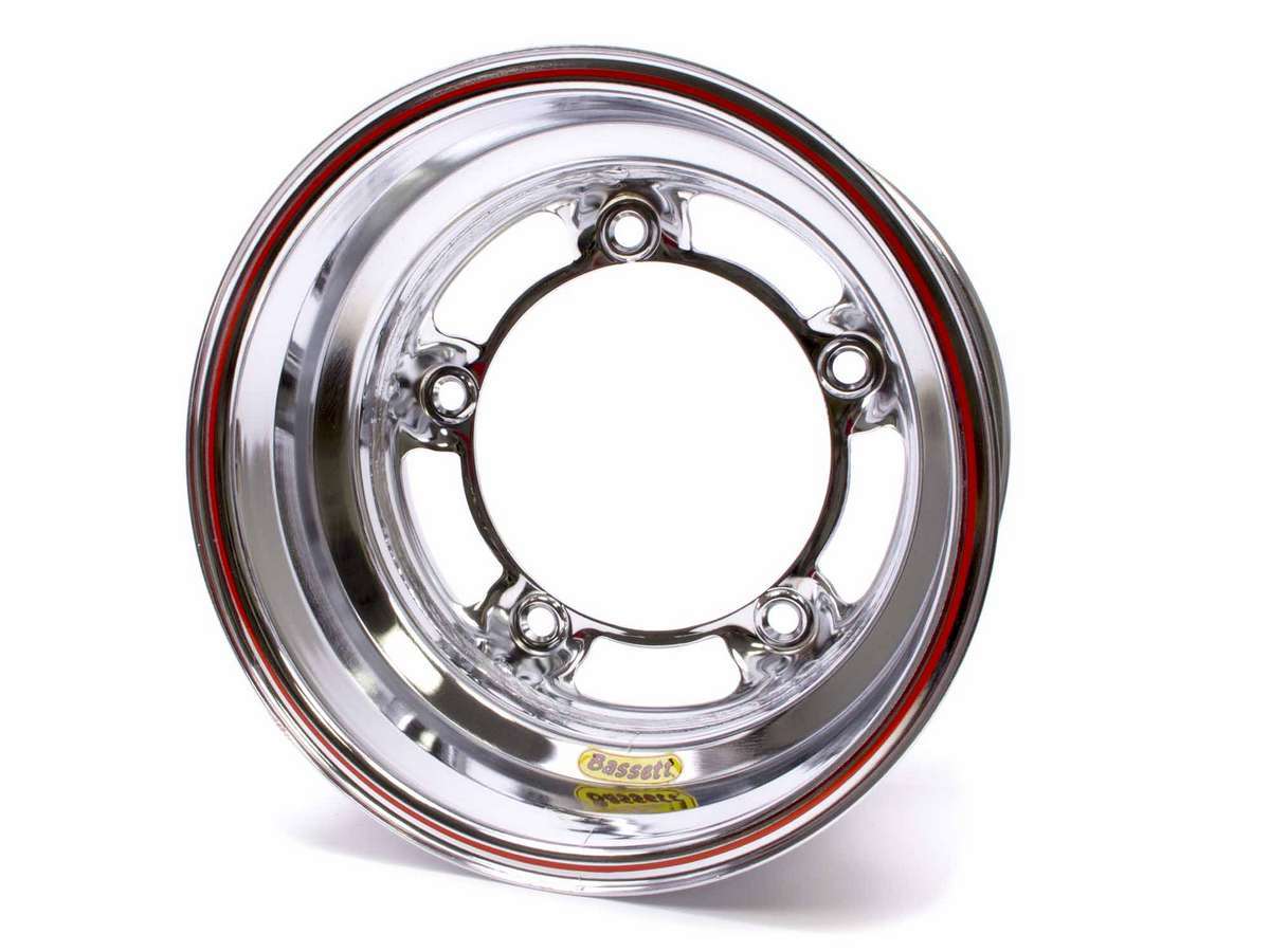 BASSETT 15x8 W/5 Chrome Spun 58SR4C