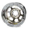 BASSETT 15 x 8.75 B/L Chrome 4in D-Hole 59D54CL