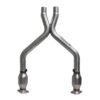 BBK PERFORMANCE 2-1/2 X-Pipe w/Cats 11-14 Mustang V6 1461