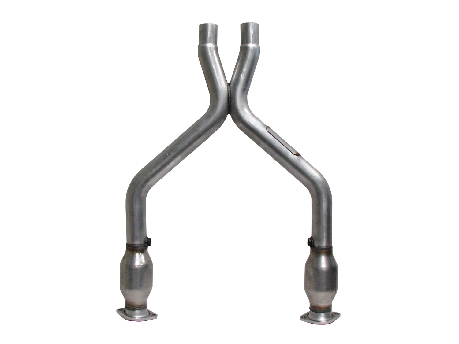 BBK PERFORMANCE 2-1/2 X-Pipe w/Cats 11-14 Mustang V6 1461