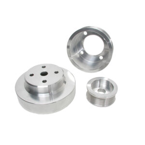BBK PERFORMANCE 3pc. Aluminum Pulley Kit - 79-93 Mustang 1553