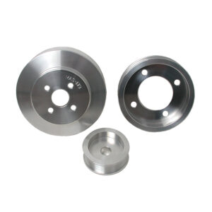 BBK PERFORMANCE 3pc. Aluminum Pulley Kit - 94-95 Mustang 5.0L 1554
