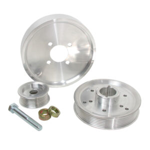 BBK PERFORMANCE 3pc. Aluminum Pulley Kit - 01-04 GT/Cobra 4.6L 1559