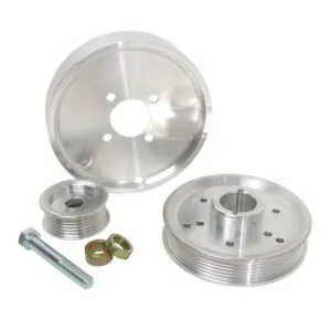 BBK PERFORMANCE 3pc. Aluminum Pulley Kit - 01-04 GT/Cobra 4.6L 1559