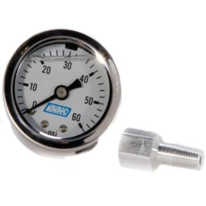 BBK PERFORMANCE Fuel Pressure Gauge - 0-60psi - Liquid Filled 1617