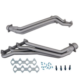 BBK PERFORMANCE 1-5/8 Full-Length Header 05-10 Mustang GT Chrome 1641