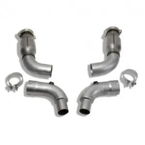 BBK PERFORMANCE High Flow Mid Pipe w/ Cats 15-16 Mustang GT 1816