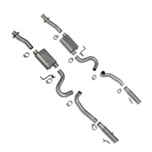 BBK PERFORMANCE Varitune Cat-Back Exh. System 86-04 Mustang V8 3001