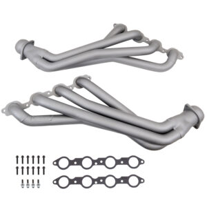 BBK PERFORMANCE 1-7/8in Long Tube Header Titanium 16-17 Camaro 4044