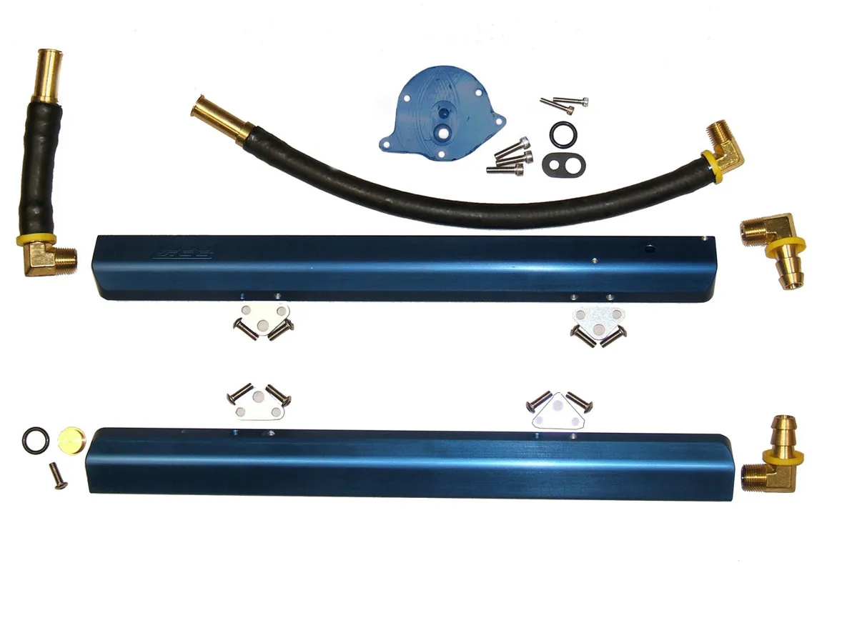 BBK PERFORMANCE Hi-Flow Alm. Fuel Rails - 86-93 5.0L Mustang 5010