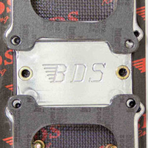 BLOWER DRIVE SERVICE Dual Carb Adapter Polished 671/871 CA-9025