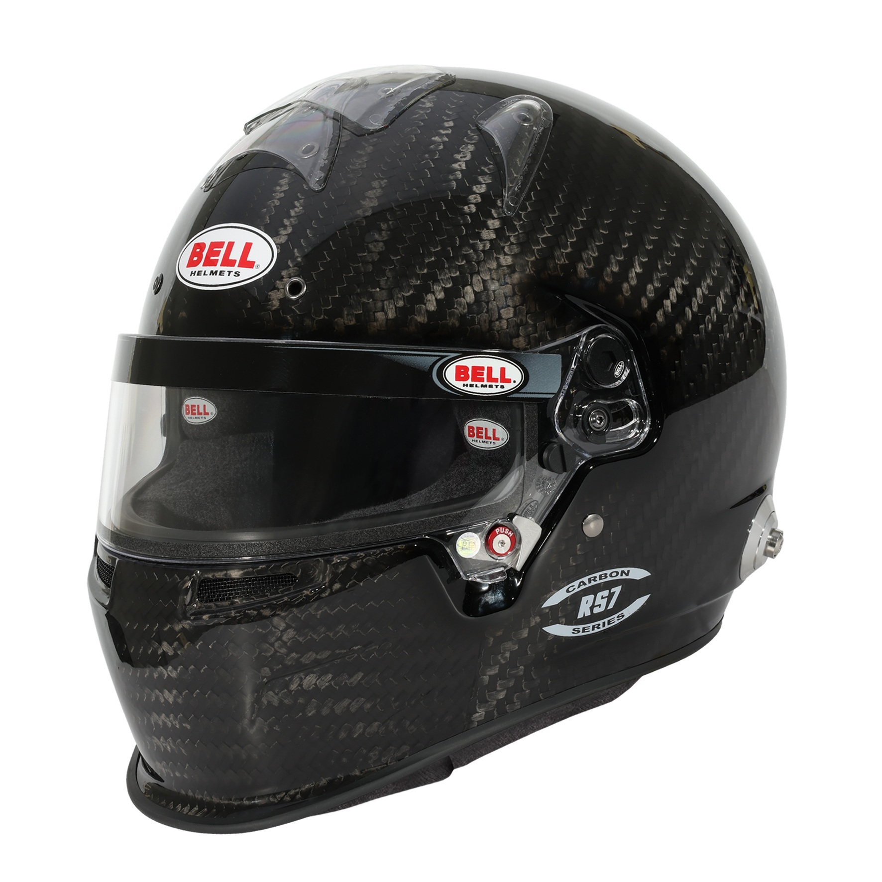 BELL HELMETS RS7 Ultra Carbon SA2025 Duckbill 7-5/8 1204A72