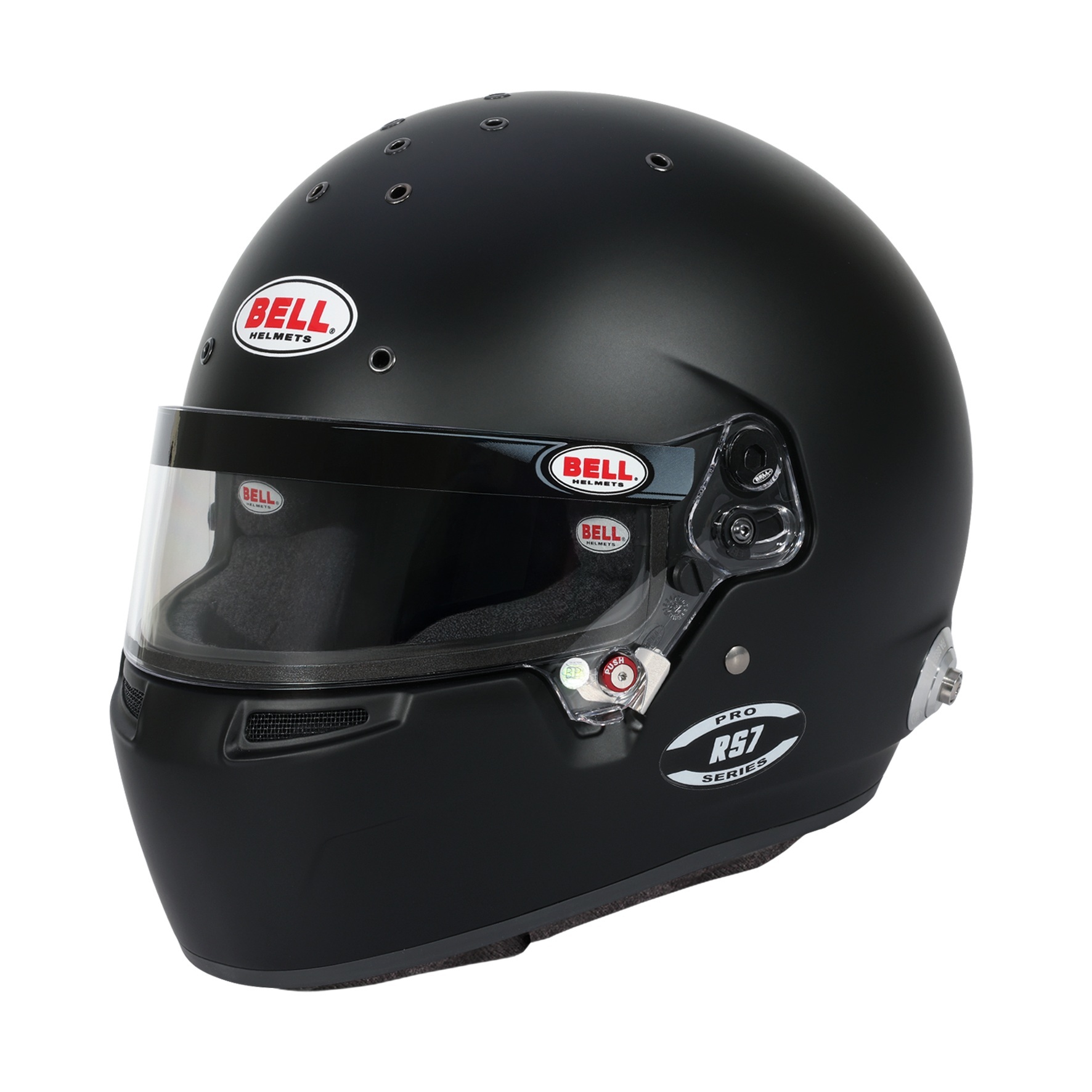 BELL HELMETS HELMET RS7 7-5/8 FLAT BLACK SA2025 FIA8859 1310B51
