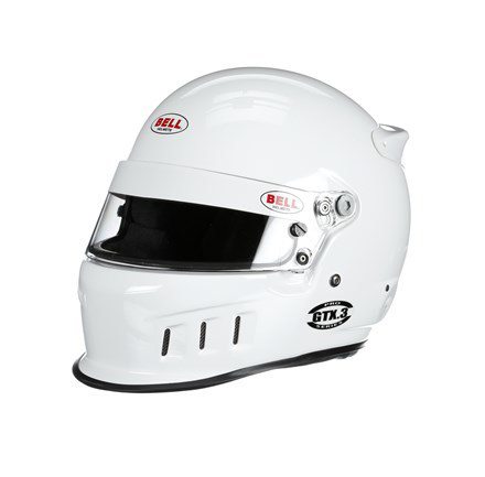 BELL HELMETS Helmet GTX3 7-3/8 White SA2020 FIA8859 1314A03